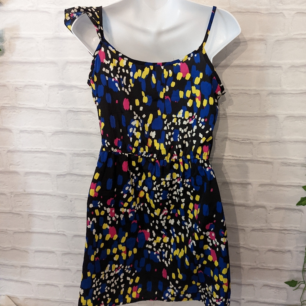 Indulge Paint Splash Ruffle Dress - Picture 3 of 5